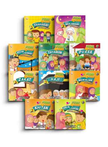 Gema Insani Buku 1 Set Fiqh For Kids - Original