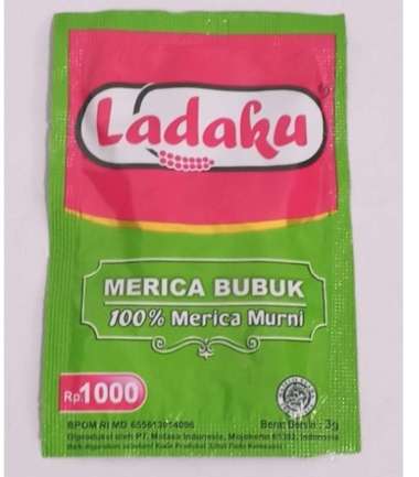 LADAKU MERICA BUBUK SACHET 3 G