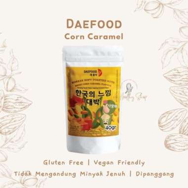 Daefood Snack Kacang Korea - Korean Soft Toasted Nuts Spencers Corn Caramel