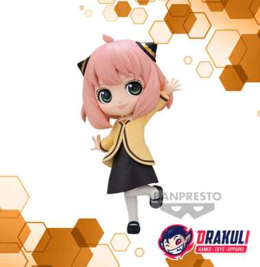 Banpresto QPosket Spy x Family Figure - Anya Forger Going Out Ver.