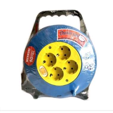kabel gulung 10 meter kabel roll dexicon 10n