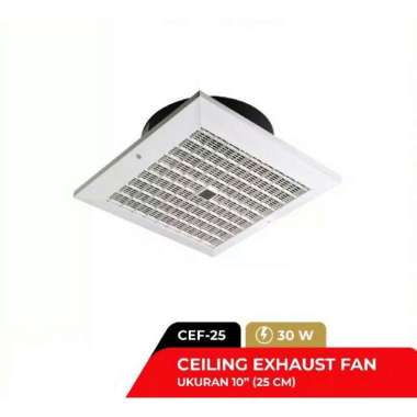 MASPION CEF-25 KIPAS ANGIN HISAP 10 inch (25cm) / CEILING EXHAUST FAN MASPION CEF 25 / MASPION CEF25