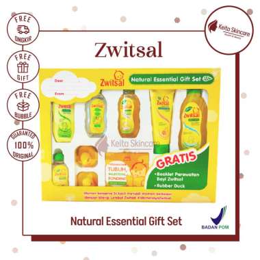 Zwitsal Essential Baby Gift Set Hampers Bayi Zwitsal Natural Paket Perlengkapan Bayi