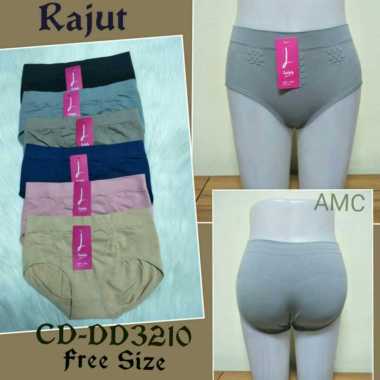 LYDYLY CELANA DALAM WANITA KERUT RAJUT DD 3210 CD FREE SIZE FIT TO XL