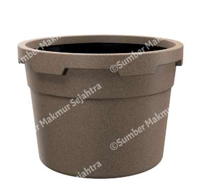 Pot Tanaman / Pot Bunga Plastik Besar Penguin 150 Liter - POT 150 sand stone