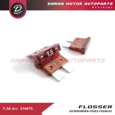 7.5A 214875 Sekring Sikring Fuse FLOSSER made in Germany