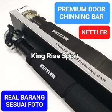 Kettler Premium Door Chinning Bar/ Pull Up Bar ( 80-130cm )