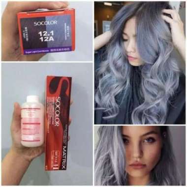 Cat rambut Matrix socolor 12.1 + oxidant
