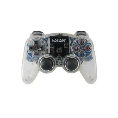 Gamepad USB Single Analog Vibrate Transparant
