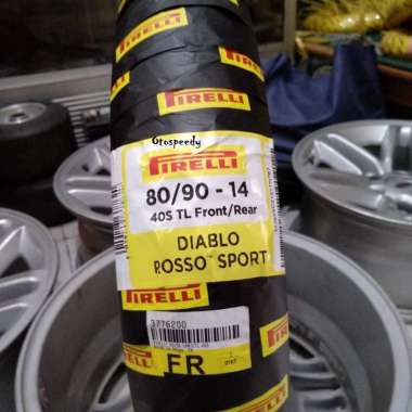 Ban pirelli 80/90-14 diablo rosso sport 80 / 90 - 14 ban tubless