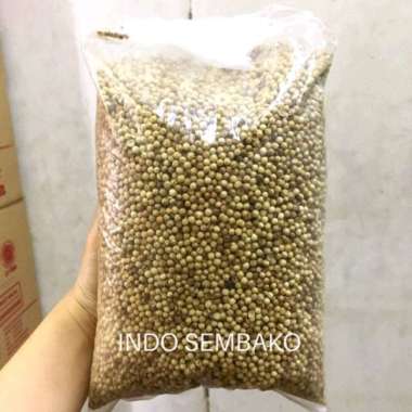 Lada Putih 1kg / Lada Bulat 1kg / Merica / White Pepper 1kg Kualitas Terjamin! 100% ASLI / Bumbu