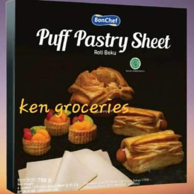 puff pastry bonchef 750gr / kulit adonan pastry bon chef