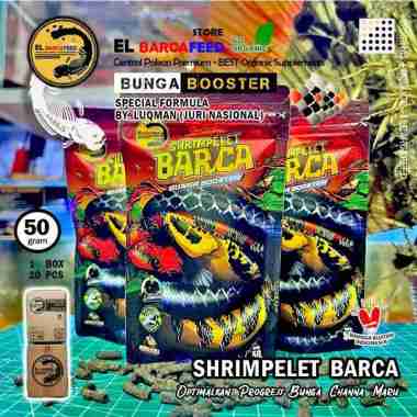 Shrimpelet bunga booster channa maru El Barca