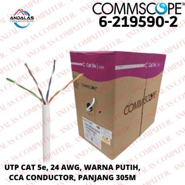 AMP Commscope UTP Cat5e WHITE / Kabel LAN Cat 5e