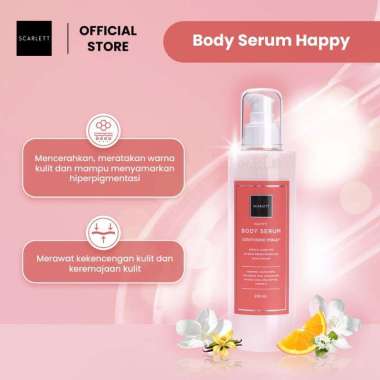 HAPPY SCARLETT WHITENING BODY CREAM BODY SERUM HAPPY SERIES / BODY CARE Body Serum Happy