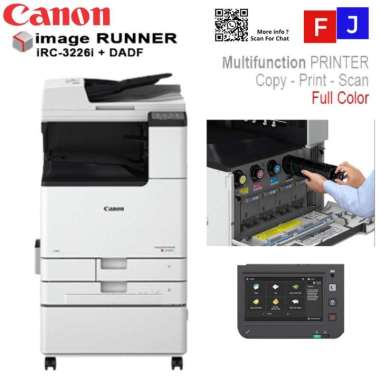 Canon IR C3226i DADF Mesin Fotocopy Warna Ukuran A3 A4 GARANSI RESMI Full Toner