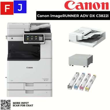 Mesin Fotocopy Warna A4 A3 Canon iR-ADV DX C3822i GARANSI RESMI