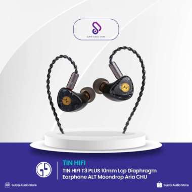 Tin HIFI T3 PLUS 10mm Lcp Diaphragm Earphone ALT Moondrop Aria CHU