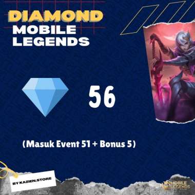 Diamond Mobile Legends ML MLBB Express - 56 DM