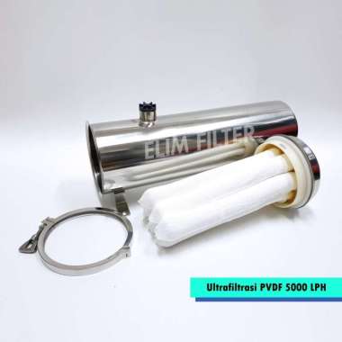 Ultrafiltrasi PVDF Water Pre Filter 5000 LPH