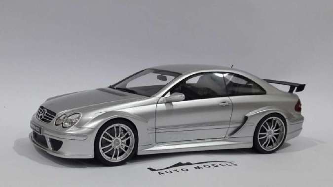 OTTOMOBILE MERCEDES BENZ C209 CLK DTM AMG COUPE SILVER