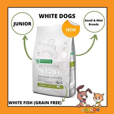 Nature's Protection Dog Superior Care White Dog Junior Whitefish 1.5kg