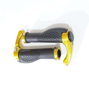 HANDGRIP TANDUK UNTUK SELI/BMX/MTB (GOLD)