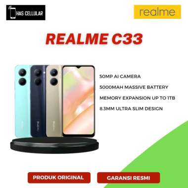 REALME C33 4/128GB AQUA BLUE