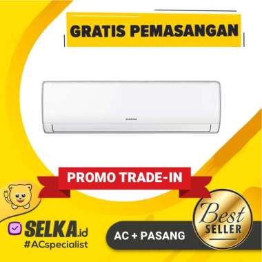 AC Samsung AR18BGHQASINSE +INSTALLASI [2 PK] STANDARD +PIPA +KABEL +BRACKET +DUCT TAPE +PIPA DRAIN