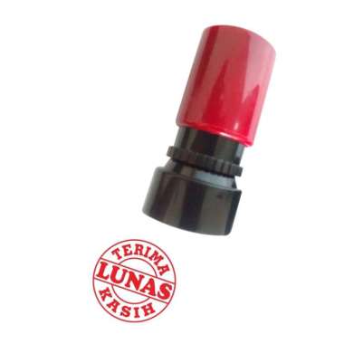 Stempel Lunas Warna Otamatis Bentuk Bulat