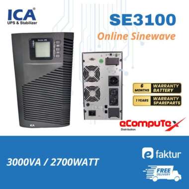 UPS ICA SE-3100 SE3100 3000VA / 2700 WATT GARANSI RESMI