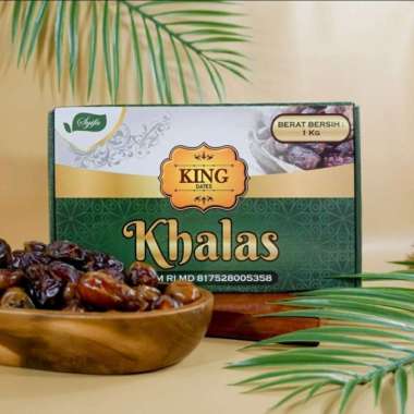 kurma khalas 1kg buah kurma kemasan 1kg