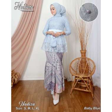 KEBAYA MODERN – SETELAN KEBAYA WISUDA M 1SET BABYBLUE
