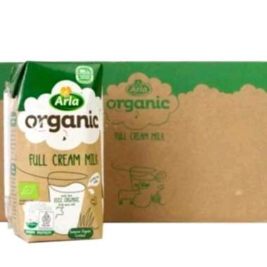 Susu UHT Arla Organik Full Cream 200ml 1 dus
