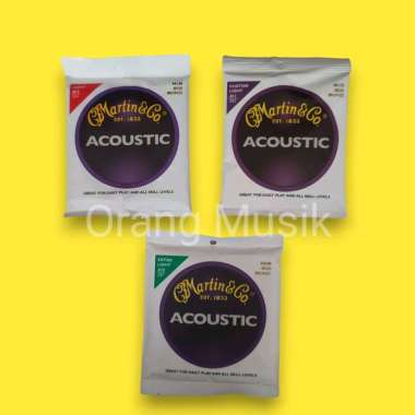 Senar Gitar Akustik Martin Ukuran 010 011 012 013 - Senar Gitar Martin & Co
