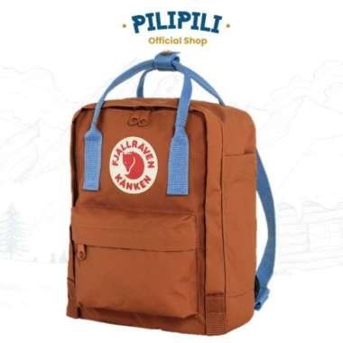 Tas Ransel Anak Fjallraven Kanken Mini Terracotta Brown-Ultramarine