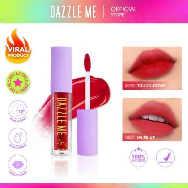 DAZZLE ME INK-LICIOUS LIP TINT MATTEDORABLE LONG LASTING LIP TINT HYPER MOISTURIZING LIP STAIN SMILE