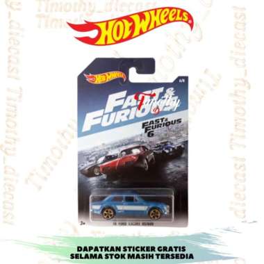 Hot Wheels Fast & Furious Collection Special Movies Timothy Diecast 70 Ford Escort