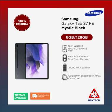 Samsung Tab S7 FE 5G 6+128GB Garansi Resmi