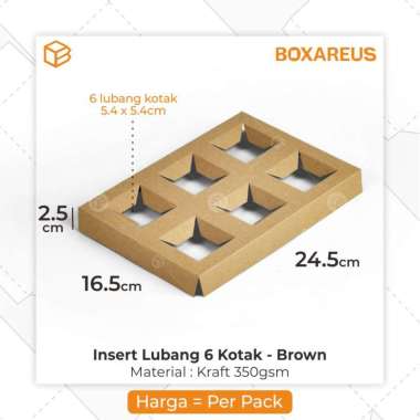 Insert Kotak Cupcake Box | Box. Dus. Kemasan. Cupcake Box. Cake Box White