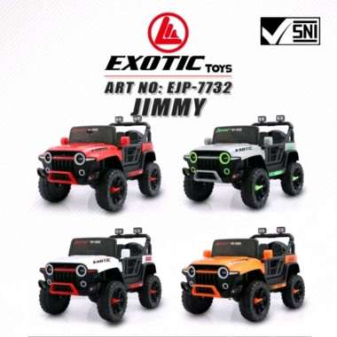 Mainan Anak Mobil Aki Jeep Exotic EJP 7732 Jimmy Remote Control
