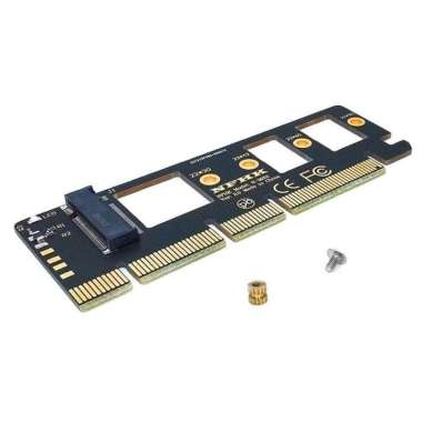 Adapter SSD NVMe M.2 to PCIE PCI Express x16 x8 x4 M Key Converter Hitam