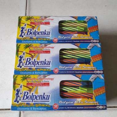 Bolpenku pena lilin spiral dan grip