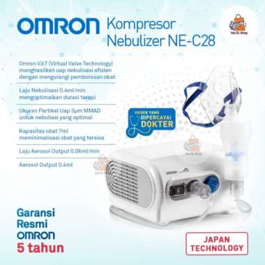 Omron Nebulizer Ne-C28 Omron Compressor Nebulizer C28