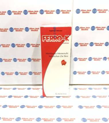 Ferro-K Sirup 120 ml - Vitamin Zat besi anak