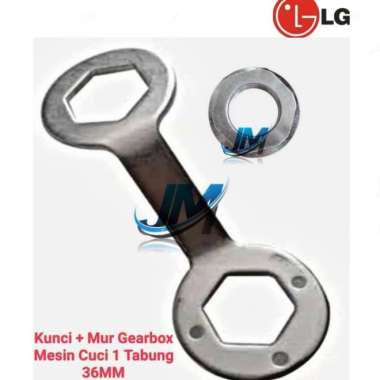 Kunci Gearbox + Mur Gearbox Mesin Cuci LG 1 Tabung / Top Loading TERBAIK