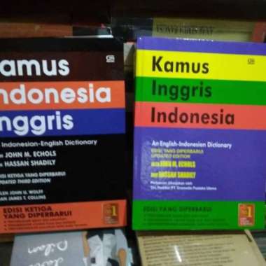 Paket Kamus Bahasa Indonesia Inggris - John M Echols