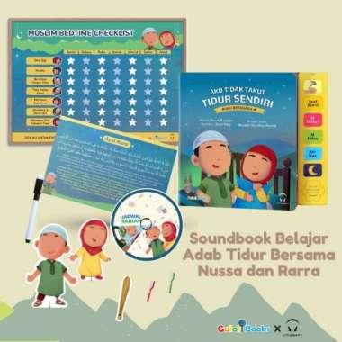 [Ready] Soundbook Doa Nussa Dan Rarra - Aku Tidak Takut Tidur Sendiri