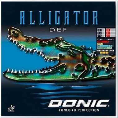 Donic Alligator Def Karet Bintik Pingpong Rubber Tenis Meja Merah