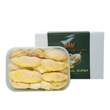 King Fruit Durian Lokal Medan Premium 800 Gram Duren Frozen Kupas 10 Pack
